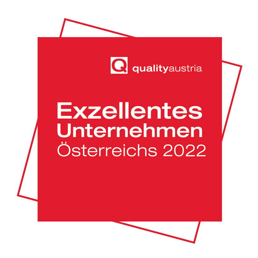 Logo "Exzellentes Unternehmen Österreichs 2022" von quality Austria mit Link zu www.qualityaustria.com/unternehmen/staatspreis-unternehmensqualitaet/